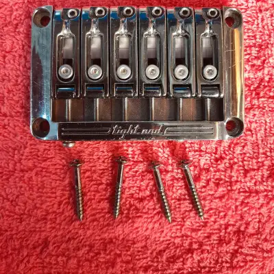 Ibanez Tight End Fix Bridge 6 String In Chrome With Screw image 2