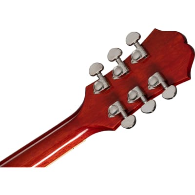 Epiphone Hummingbird Studio Acoustic Electric Guitar, Faded Cherry image 10