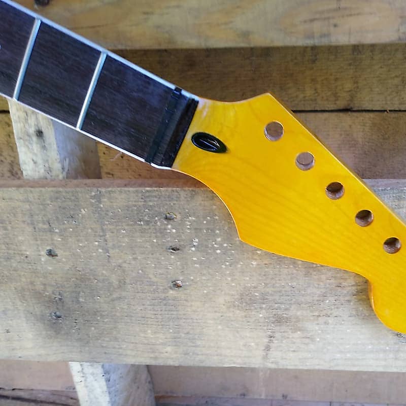 Custom Maple on Rosewood with Binding Guitar neck Reverb Canada