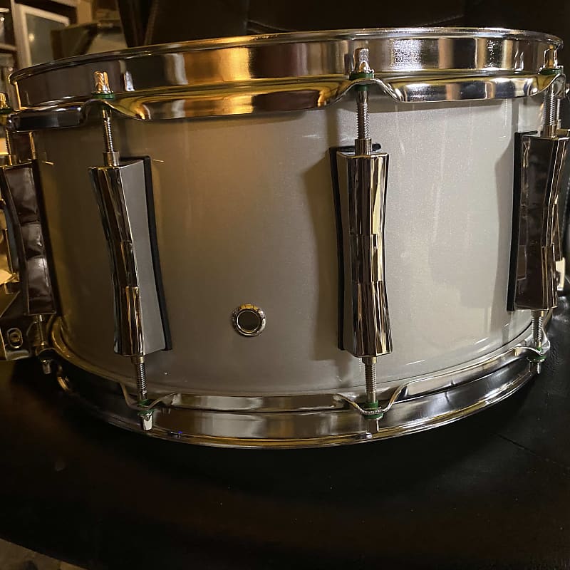 Pearl ジャパンヴィンテージ Excellent Pearl 14x6.5 Aluminum Snare 1990s - Japan Made w
