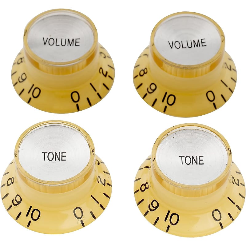 Top Hat Speed Control Knobs Les Paul Volume Tone Knobs Metric 