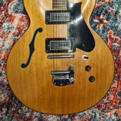 Alte Jazzgitarre, Thinline, Television-Style, factory Framus?