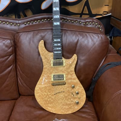 Covid Relief Check Sale! Warrior Dran Michael Natural Quilted Maple High Gloss Finish image 3