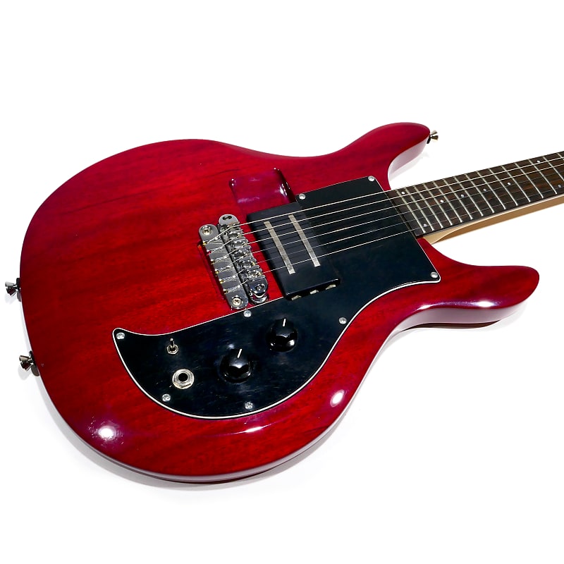 Ampeg AMG100 Dan Armstrong Reissue Red Electric Guitar 2010 | Reverb