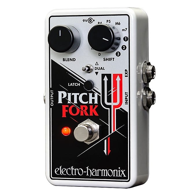 Electro-Harmonix EHX Pitch Fork Polyphonic Pitch Shifter Effects Pedal