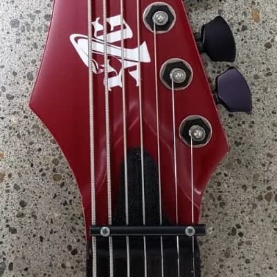 Strictly 7 Guitars COBRA JS7 7 String Electric Guitar - Red image 4