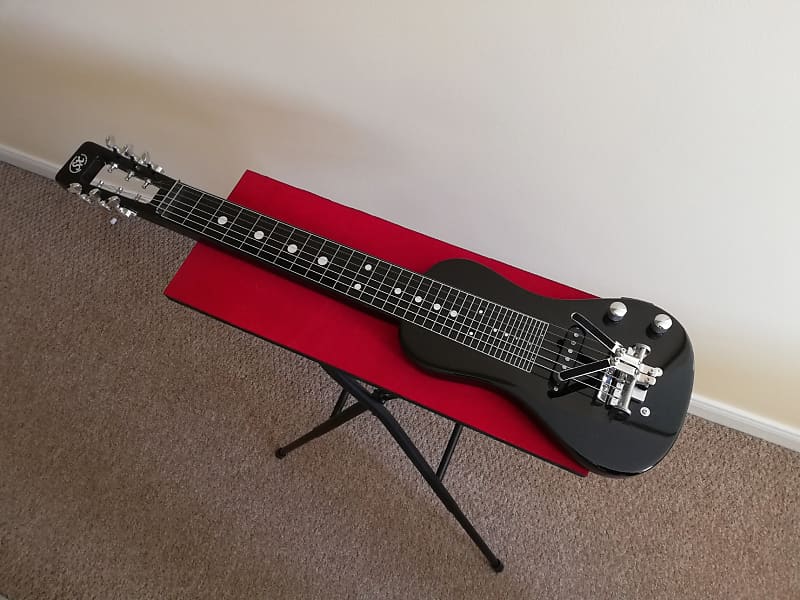 SX LapSteel with 'Bender Levers' Lapsteel Gloss Black Reverb