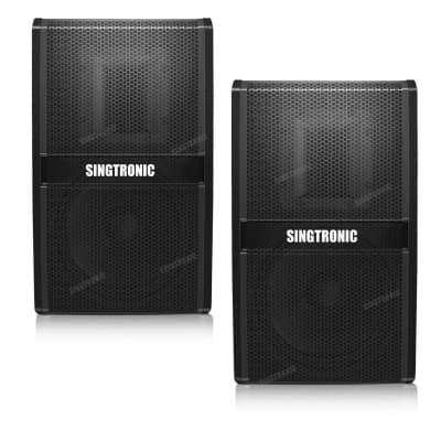 王*子様 hf250405-005Z TurboSound TMS-4 PAスピ Turbosound TMS-4, Pair of PA Speakers, W/ Two Crown Micro