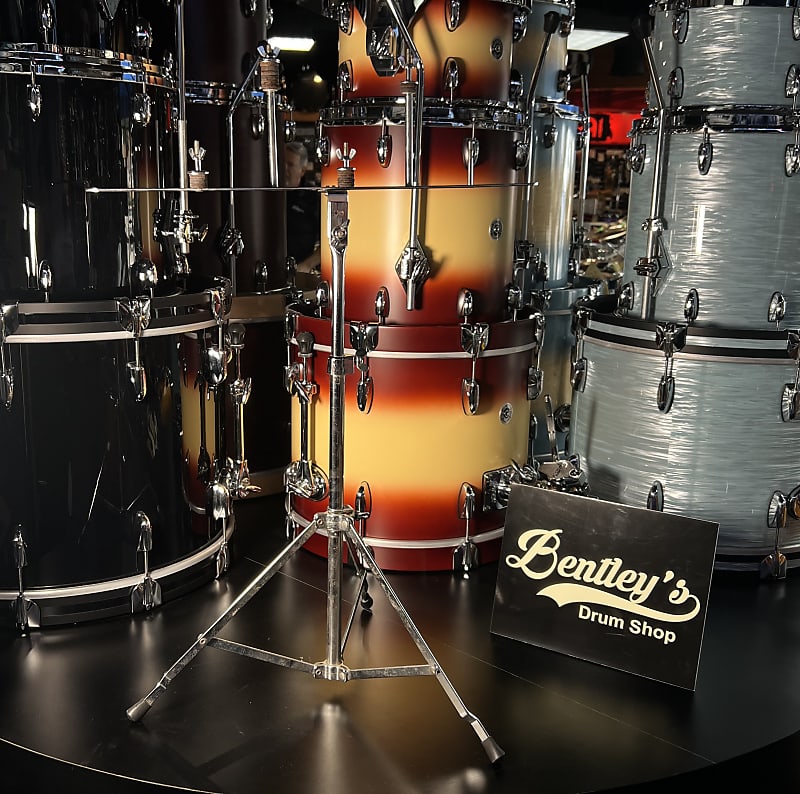 Vintage Ludwig Multi Percussion Woodblock 5 Top Stand Reverb