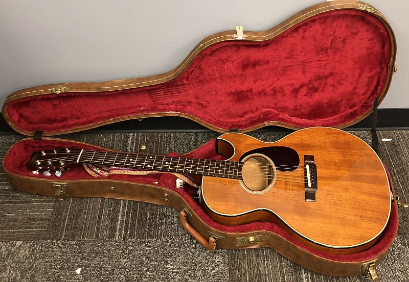 Washburn Woodstock Acoustic Electric Guitar with hard case