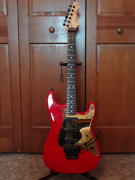 1980s Tokai Custom Edition Strat Red w/Floyd Rose | Reverb