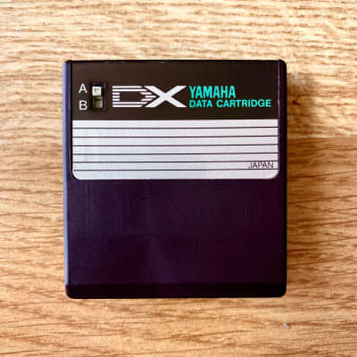 Yamaha DX7 Data Voice ROM Cartridge 4 (Orchestral & Percussive / Complex & Effects Group)