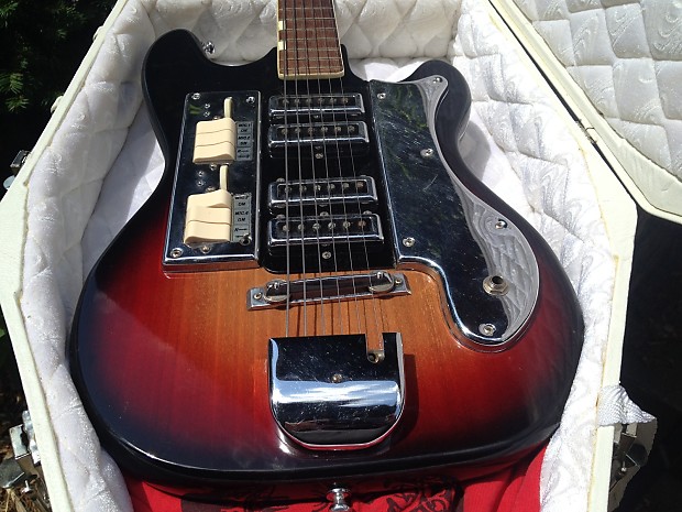 Teisco baritone guitar on sale