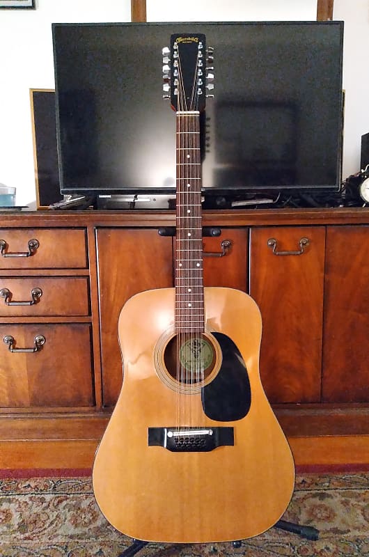 Vintage Suzuki WT-100 12 String Guitar Martin Copy FREE