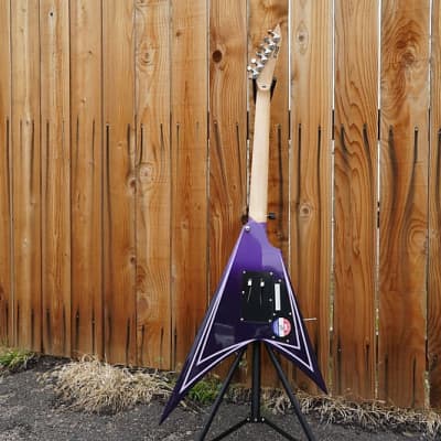 ESP LTD  SIGNATURE SERIES Alexi Hexed Purple Fade w/Pinstripe Left Handed 6-String Guitar image 3