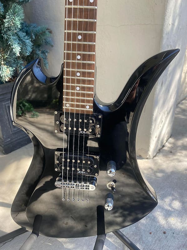 B.C. Rich Mockingbird 2000s Black With Softshell Case image 1
