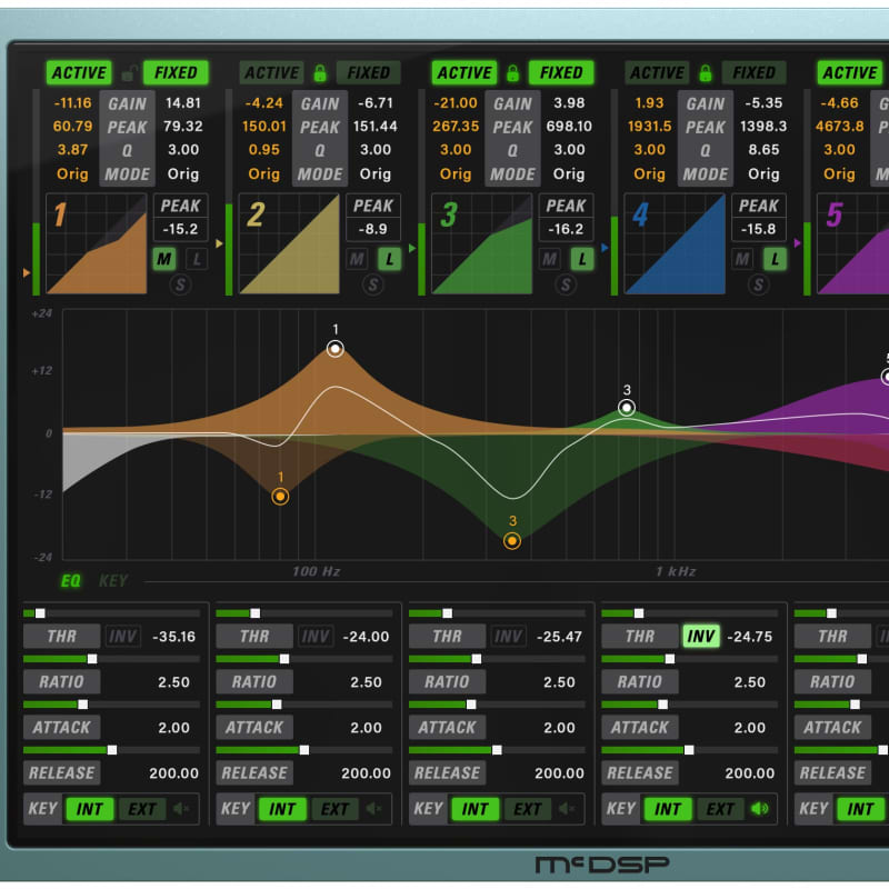 McDSP AE600 Active EQ Native v6 Software (Download) | Reverb