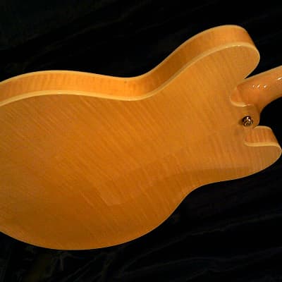 KARERA 335-Style Semi-Hollow Body Electric Guitar *BEAUTIFUL with WARM-TONE & *FREE Hard-Shell Case!!! image 7