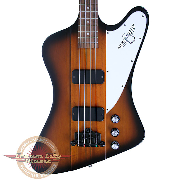 2013 Gibson Thunderbird IV Electric Bass in Vintage Sunburst image 1
