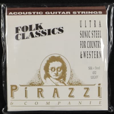 NOS Pirastro Pirazzi Silk & Steel 12-52 Acoustic Guitar String Set 686020 image 1