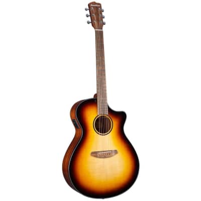 Breedlove Discovery Concerto Acoustic Electric Solid Top Guitar, Edgeburst image 5