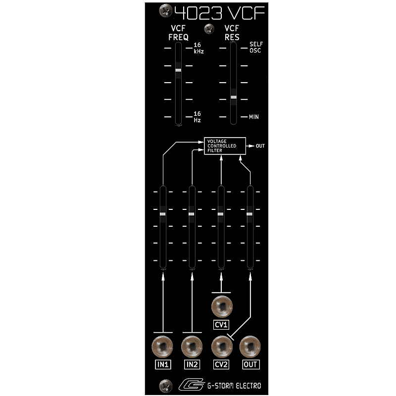 G-Storm Electro Pro VCF Filter モジュラーシンセ - 楽器・機材