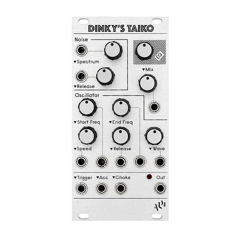 ALM/Busy Circuits ALM005 Dinky's Taiko Drum Voice Eurorack Synth Module image 1