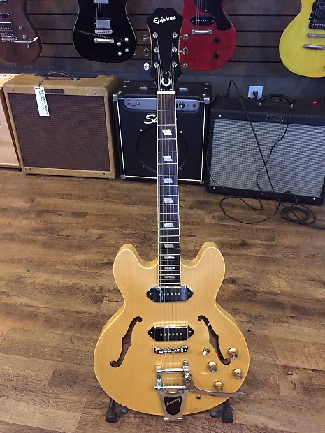シ*ン様 Epiphone Casino NA エピフォン カジノ NA Epiphone Casino Vintage Sunburst エレキギター フルアコ カジノ