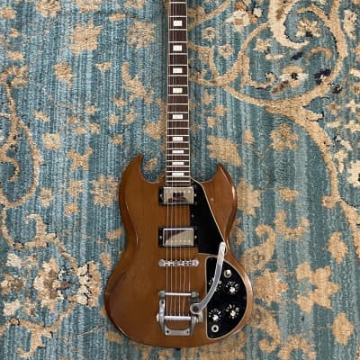 Ca. 1971-72 Gibson SG Deluxe - Walnut w/ Hard Case image 2