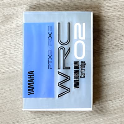 Yamaha  PTX8 / RX5 Voice ROM Waveform Cartridge WRC02 // Jazz & Fusion // BOXED