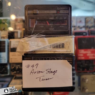 Vintage Arion HU-8400 Micon Chromatic Tuner Quartz, Made In Japan 