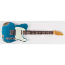 Fender Telecaster Custom Shop Limited Edition 63 Heavy Relic Super Faded Aged Blue Sparkle Second Hand