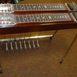 Fender double neck steel guitar top