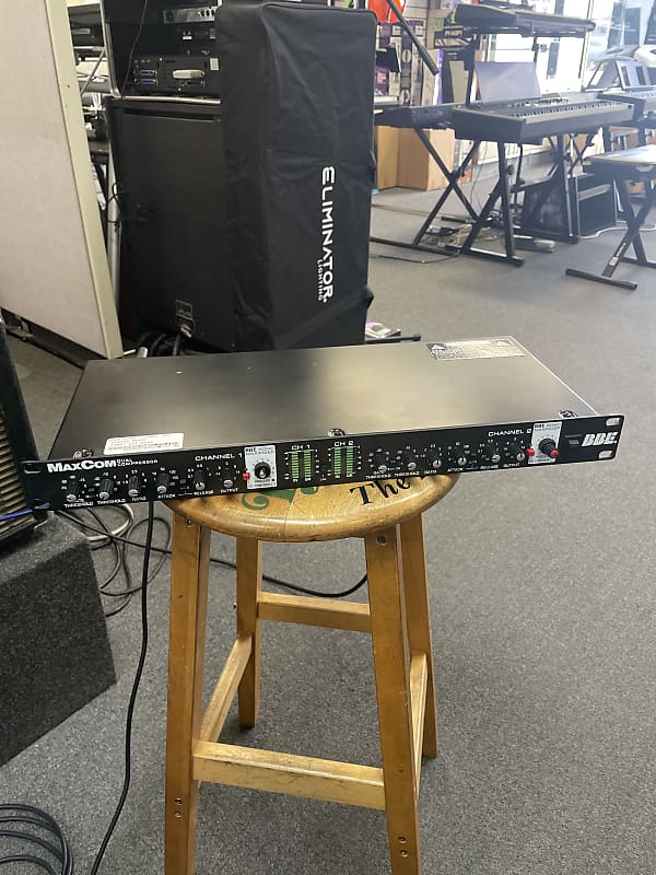 BBE MaxCom DUAL COMPRESSOR コンプレッサー BBE MAXCOM Rack Mount Dual-Channel Compressor with Sonic