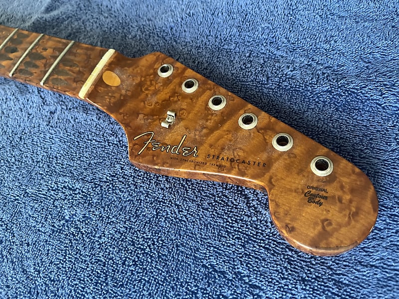 Fender Custom Shop Neck 2018 LTD 30th Anniversary Roasted Birdseye Flamed  '56 Relic - NAMM? | Reverb