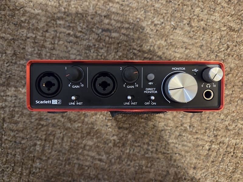 Focusrite Scarlett 2i2 2nd Gen USB Audio Interface | Reverb UK