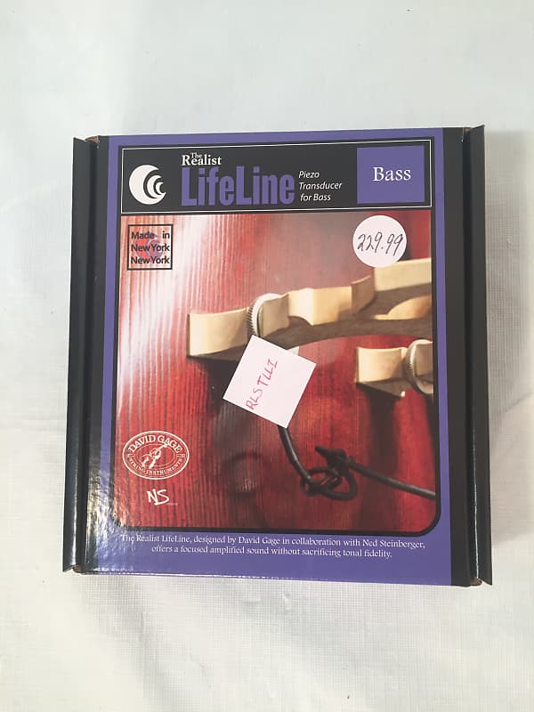 The Realist LifeLine Piezo Transducer for Bass Custom Bass Pickup by David Gage! image 1