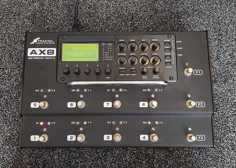 Fractal Audio AX8 Amp Modeler/Multi-FX Processor | Reverb UK