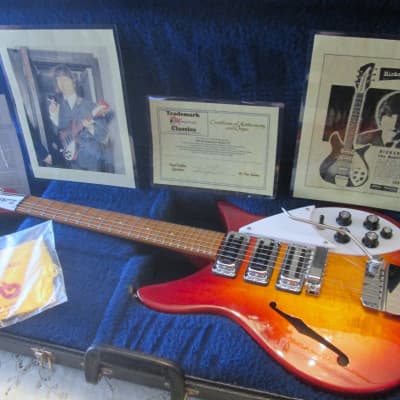 Rickenbacker 320 / 325 Beatlebacker Guitar  '80 Aged Fireglo GORGEOUS for sale