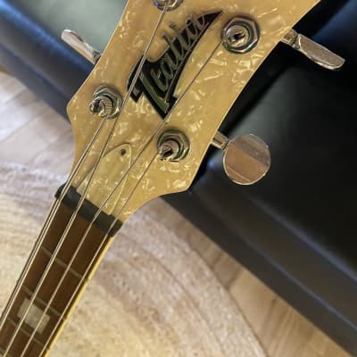 Italia Maranello 4 string bass 2017 - Red Sparkle image 2