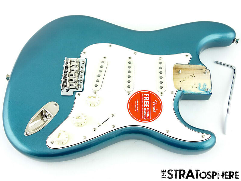 LOADED Fender Squier Classic Vibe 60s Stratocaster BODY Strat Lake Placid Blue image 1