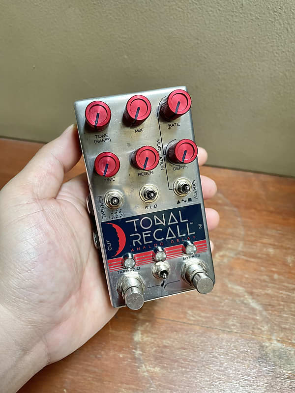 Chase Bliss Audio Tonal Recall V2 Red Knob Mod Analog Delay