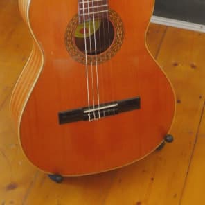 Esteve  GOYA 6  1980s Solid  Cedar classical guitar hand made in Spain (soundboard finish split) image 11