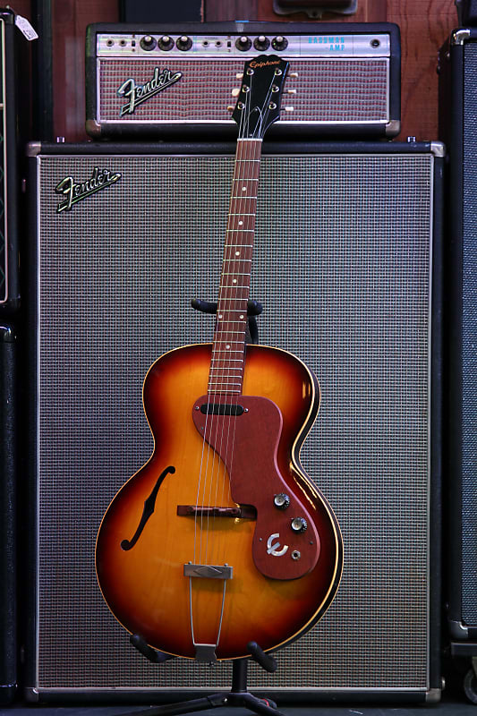 1964年　E444T Epiphone Granada エピフォン　グラナダ Vintage 1964 Epiphone E444T Granada Sunburst | Cream City Music