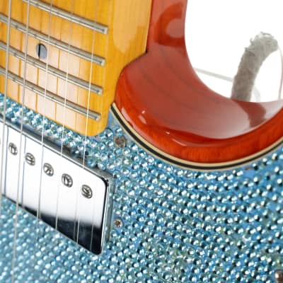 Used G&L Tribute Series ASAT Classic Bluesboy Semi-Hollow with Maple Fretboard - Clear Orange image 10