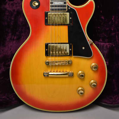 1977 Gibson Les Paul Custom Cherry Sunburst w/OHSC image 2