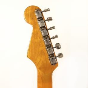 MAKE OFFER Fender Stratocaster 1988 Black Over Metallic Candy Apple Red Billy Corgan Siamese Dream image 6