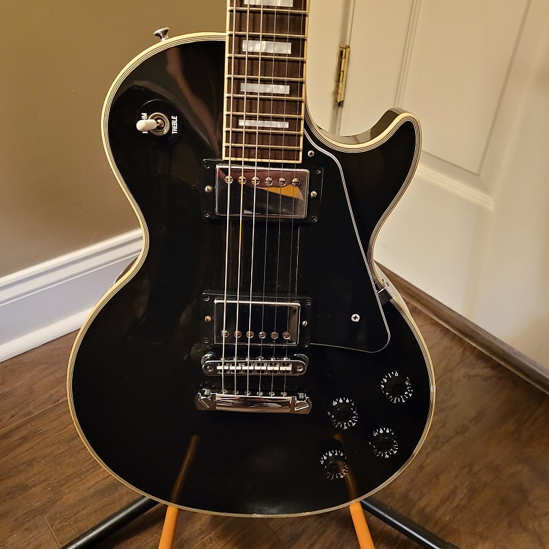 Gibson Les Paul Classic Custom 2012 Black | Reverb Gibson Les Paul Classic Custom 2012 Black | Reverb