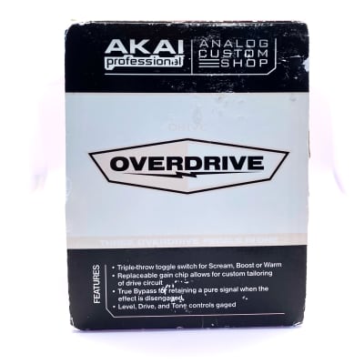 Akai Drive3 Tri-Mode Overdrive 2010s - Chrome image 10