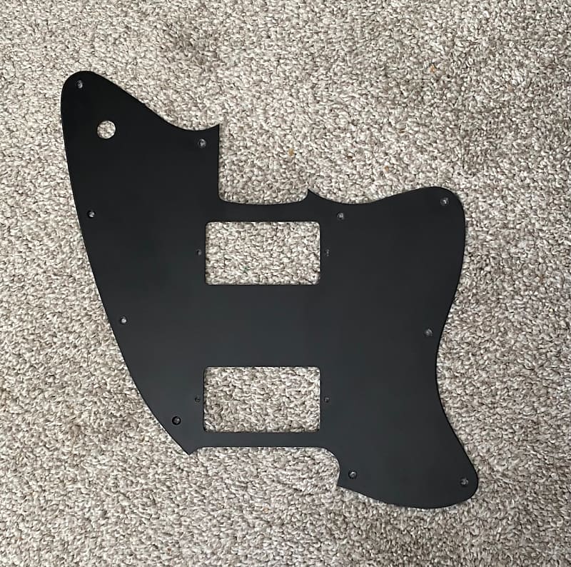 Squier Toronado Custom Matte Black Pickguard | Reverb